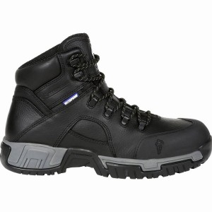 Μποτακια Εργασιασ Georgia Boot Michelin® HydroEdge Steel toe Puncture-Resistant αδιαβροχα ανδρικα μαυρα | SO2907184