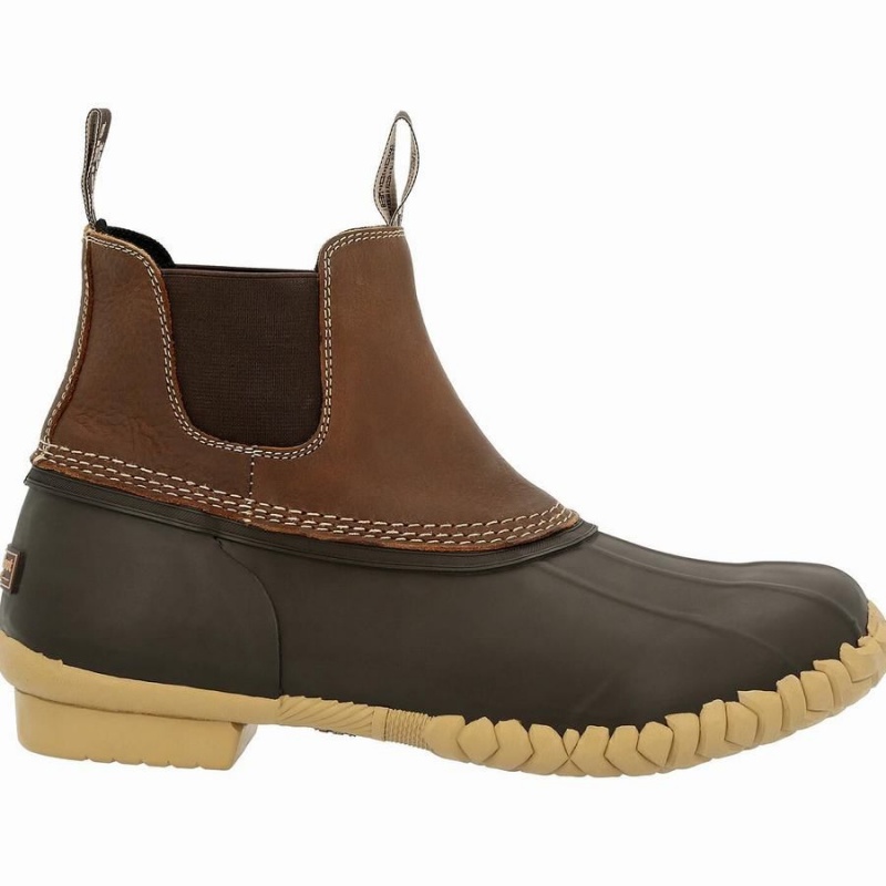 Μποτακια Chelsea Georgia Boot Marshland Duck γυναικεια καφε | LR9732580