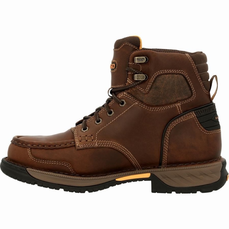 Μποτακια Εργασιασ Georgia Boot Athens 360 αδιαβροχα Steel toe ανδρικα καφε | HZ8236514