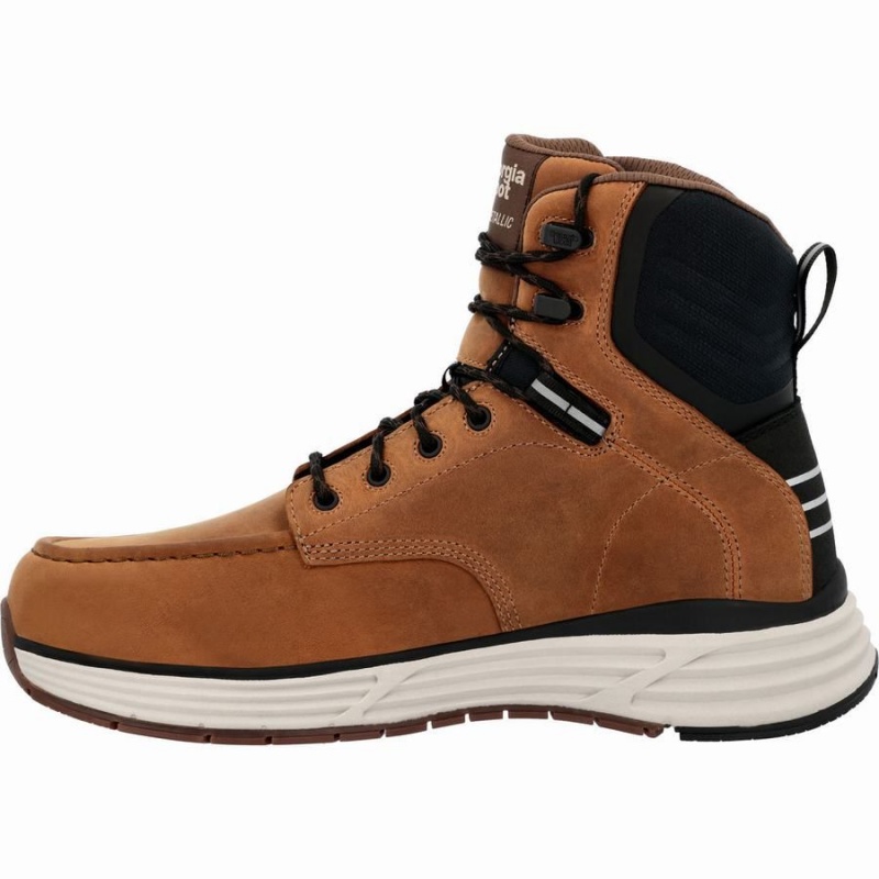 Μποτακια Εργασιασ Georgia Boot DuraBlend Sport Composite toe αδιαβροχα ανδρικα καφε | VK5203746