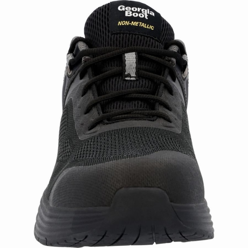 Παπουτσια Εργασιασ Georgia Boot DuraBlend Sport Composite toe Αθλητικά ανδρικα μαυρα | CY5738469