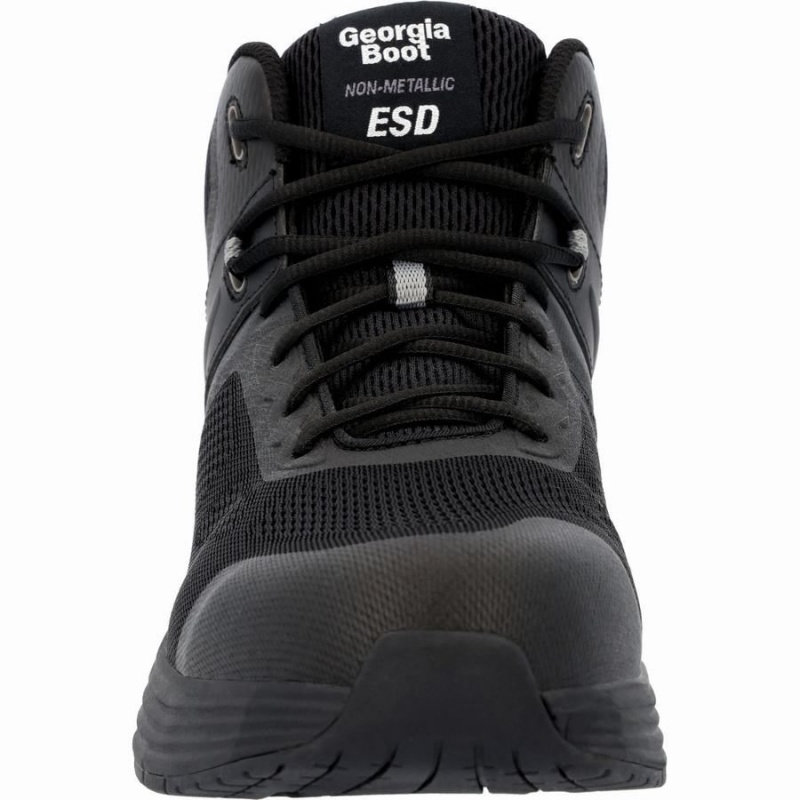 Παπουτσια Εργασιασ Georgia Boot DuraBlend Sport Composite toe Αθλητικά Hi-Top ανδρικα μαυρα | MA7425318