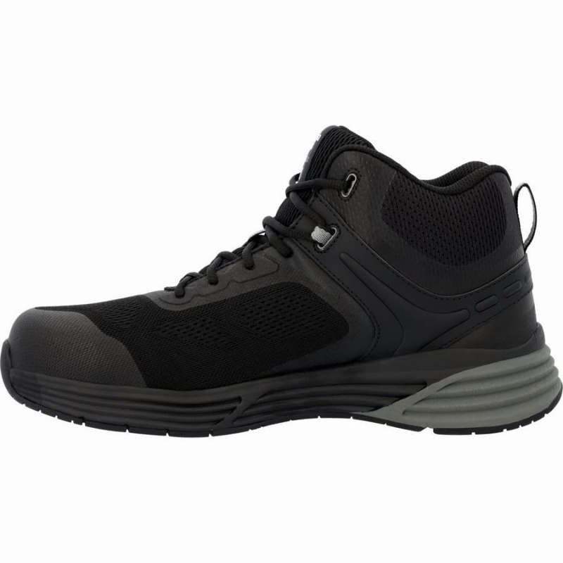 Παπουτσια Εργασιασ Georgia Boot DuraBlend Sport Composite toe Αθλητικά Hi-Top ανδρικα μαυρα | MA7425318