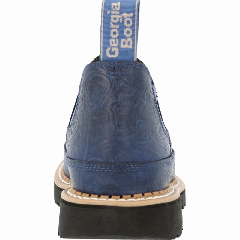 Παπουτσια Εργασιασ Georgia Boot Marbeled Denim Romeo γυναικεια μπλε | GF3195672