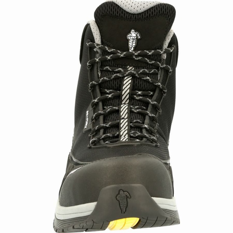 Παπουτσια Εργασιασ Georgia Boot Michelin® Latitude Tour Alloy toe Αθλητικά High Top ανδρικα μαυρα | UH3095682