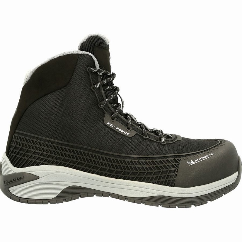 Παπουτσια Εργασιασ Georgia Boot Michelin® Latitude Tour Alloy toe Αθλητικά High Top ανδρικα μαυρα | UH3095682