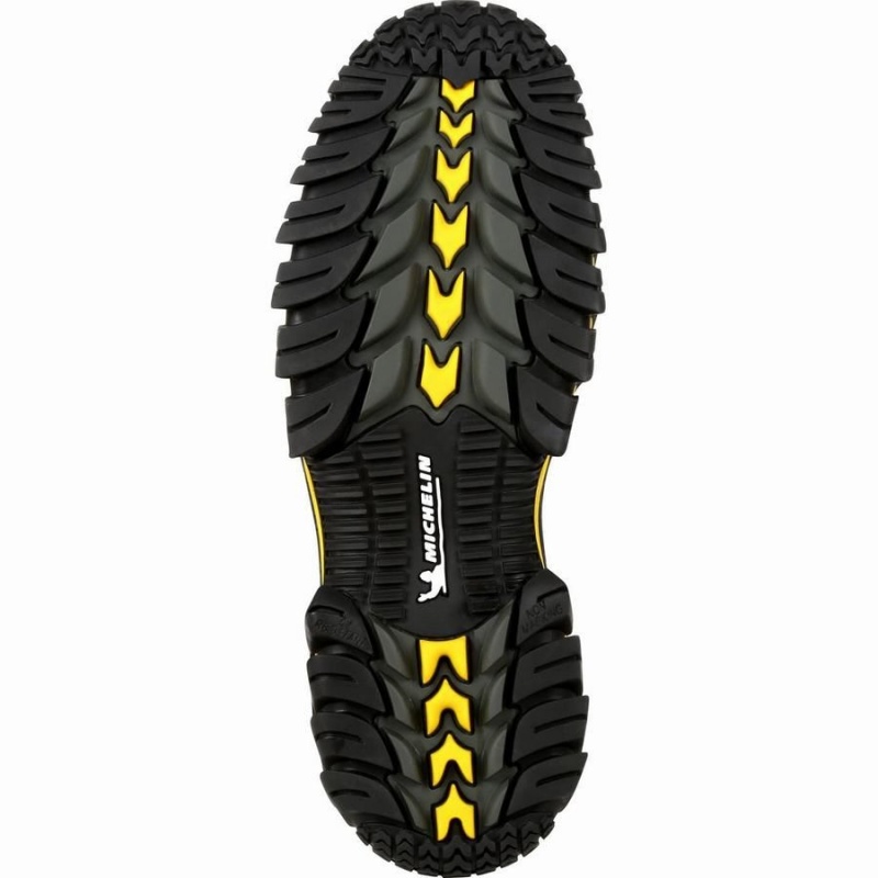 Μποτακια Εργασιασ Georgia Boot Michelin® Pilot Sledge toe Metatarsal ανδρικα καφε | JY2468153