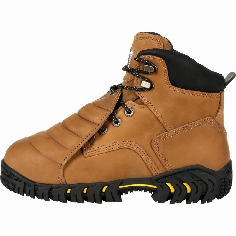 Μποτακια Εργασιασ Georgia Boot Michelin® Sledge Steel toe Metatarsal ανδρικα καφε | NE4357810