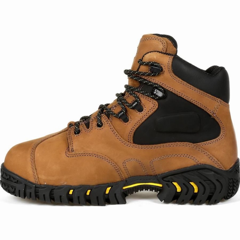 Μποτακια Εργασιασ Georgia Boot Michelin® Steel toe Internal Met Guard ανδρικα καφε | XY2459136