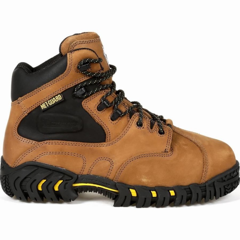 Μποτακια Εργασιασ Georgia Boot Michelin® Steel toe Internal Met Guard ανδρικα καφε | XY2459136