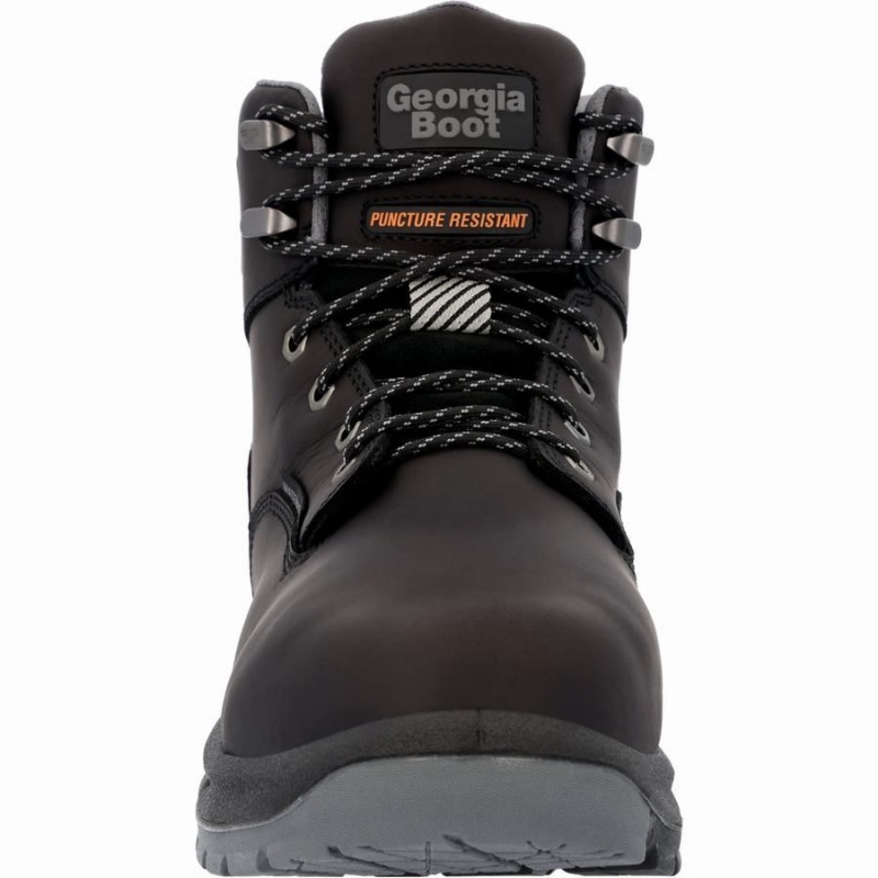 Μποτακια Εργασιασ Georgia Boot OT Internal Metatarsal Alloy toe Puncture Resistant ανδρικα μαυρα | MI8974513