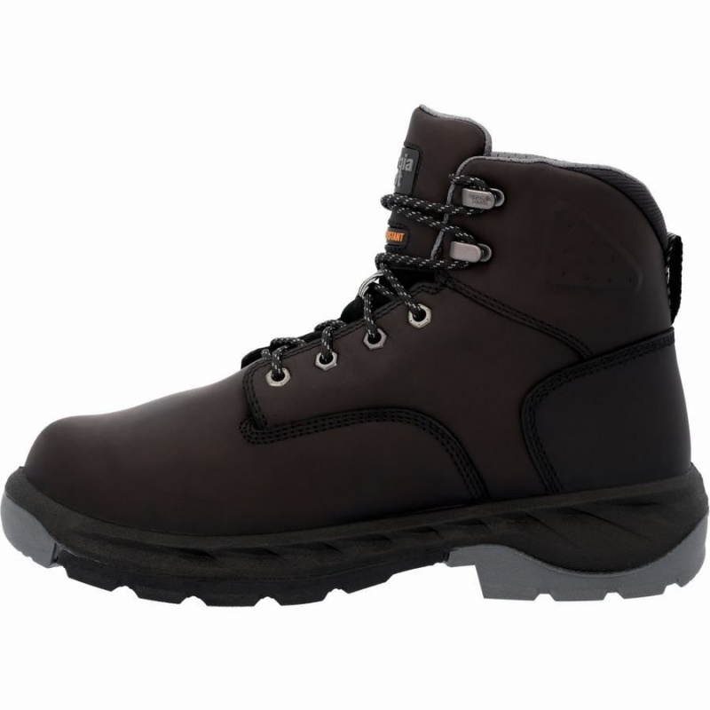 Μποτακια Εργασιασ Georgia Boot OT Internal Metatarsal Alloy toe Puncture Resistant ανδρικα μαυρα | MI8974513